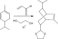 Glycolierral-Synthese