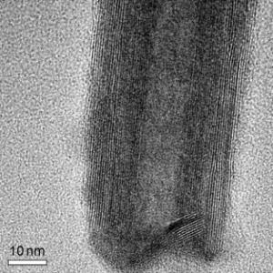 Tin sulfide nanotubes
