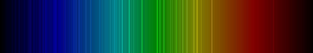 Molybdän-Spektrallinien