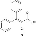 Diphenylcyanoacrylsäure