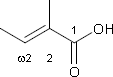 Tiglinsäure Tiglinsäure