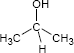 Strukturformel Isopropanol Isopropanol