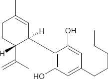Cannabidiol-Formel Cannabidiol-Formel
