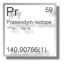 Praseodym Isotope