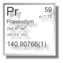 Praseodym Chemie