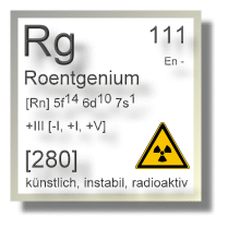 Roentgenium Chemie