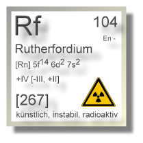 Rutherfordium Chemie Rutherfordium Chemie
