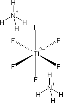 Ammoniumhexafluorotitanat