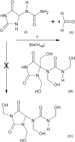 Diazolidinylharnstoff-Synthese