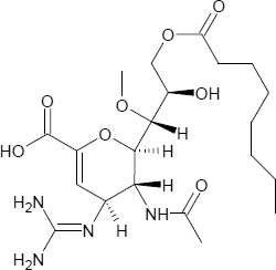 Laninamiviroctanoat