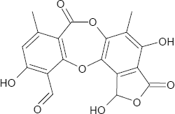 Norstictinsäure Norstictinsäure