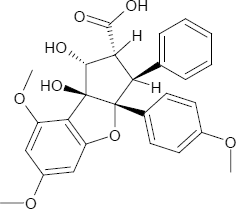 Rocagloinsäure Rocagloinsäure