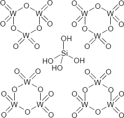 Silicowolframsäure Silicowolframsäure