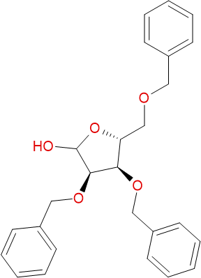 2,3,5-Tri-O-benzyl-D-ribofuranose 2,3,5-Tri-O-benzyl-D-ribofuranose