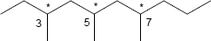 3,5,7-Trimethyldecan