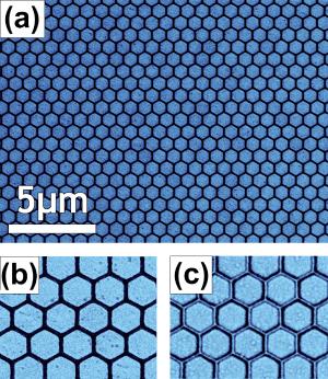 TEM image of the artificial spin ice