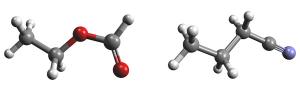 Ethylformiat und n-Propylcyanid im Weltall