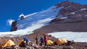 Eastern side of the Aconcagua