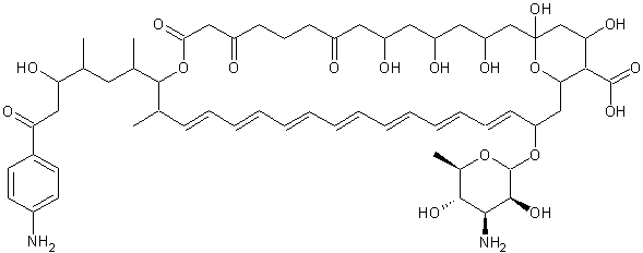 Candicidin Strukturformel