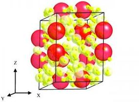Structure of the New Hydrogen-Storage Material