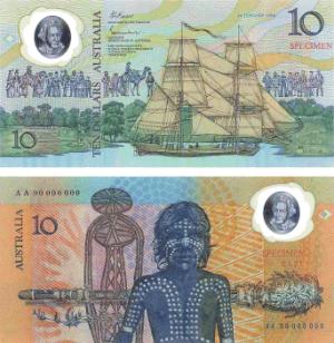 Plastikbanknoten aus Australien