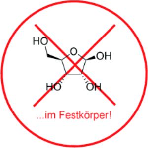 Ribose im Festkörper.