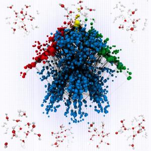 Inhomogene Wasserstruktur