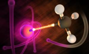 Iodomethanmolekül Iodomethanmolekül