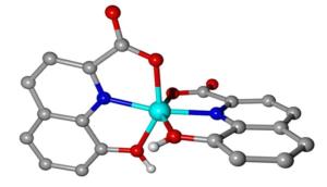 8-HQA und Eisenion